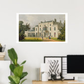 アッカーマンの「Repository of A」よりWimbledon House ポスター (ホームオフィス)
