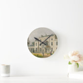 アッカーマンの「Repository of A」よりWimbledon House ラウンド壁時計 (ホーム)