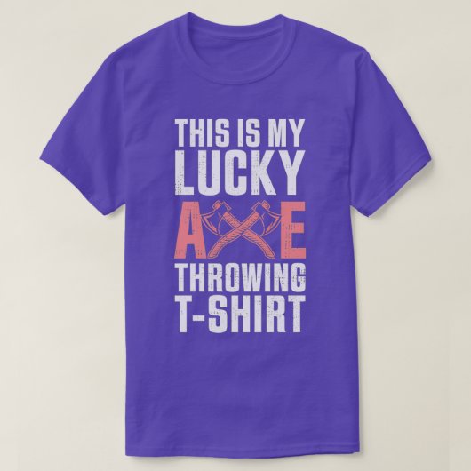 アックスおもしろいスロワーTS用のアックス投げギフトクラシック Tシャツ (デザイン正面)