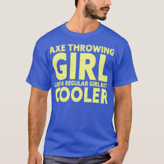 アックスおもしろいスロー女の子1 Tシャツ