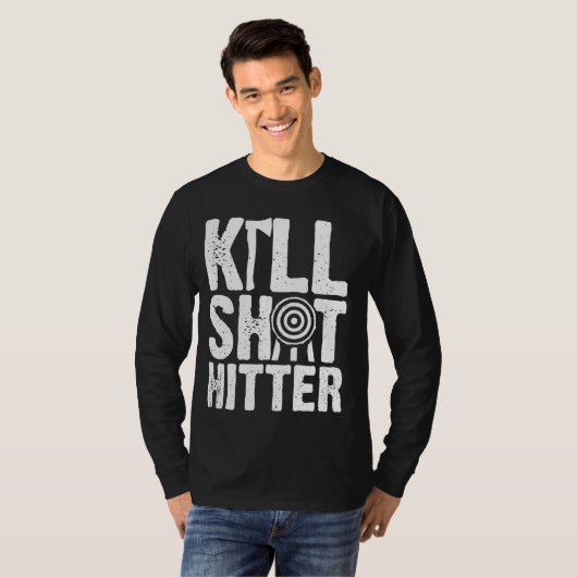 アックスおもしろい投げ斧の投げ機 Tシャツ (正面フル)