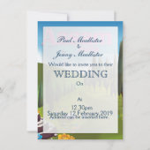 アッサム インド 旅行ポスター印刷 招待状 (正面)