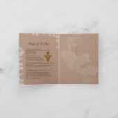 アッシシのノートカードの聖クレア カード (内部)