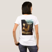 アッシシのフランシスコ Tシャツ (裏面フル)