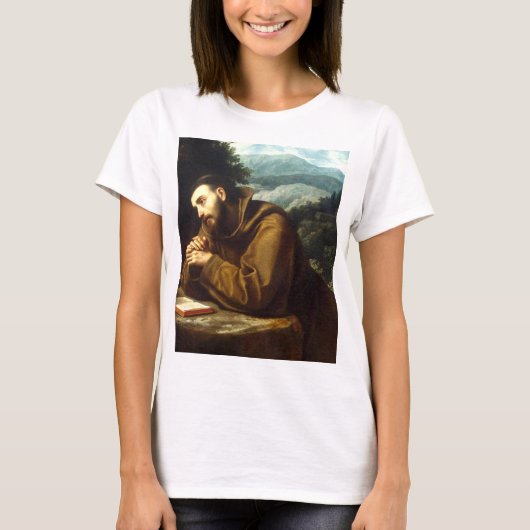 アッシシのフランシスコ Tシャツ (正面)