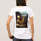 アッシシのフランシスコ Tシャツ (裏面)