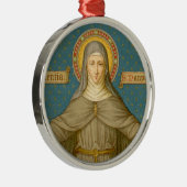アッシシの聖クレア(SAU 27) メタルオーナメント (右)