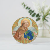 アッシシカードの地球の日と聖フランシス (スタンド正面)