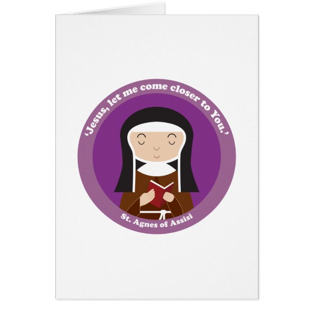 アッシジの聖アグネス (正面)