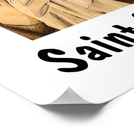 アッシジの聖クレア ポスター (角)