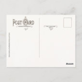 アッシジの聖クレア ポストカード (裏面)