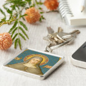 アッシジの聖クレア(SAU 027) キーホルダー (側面)