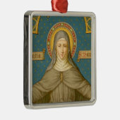 アッシジの聖クレア(SAU 27) メタルオーナメント (右)