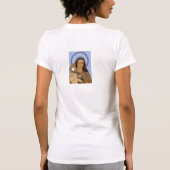 アッシジの聖クレア Tシャツ (裏面)