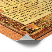 アッシジの聖サンフランシス祈りの言葉15:17パリ ポスター (角)