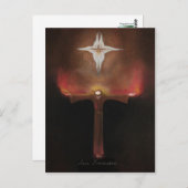 アッシジの聖フランシスコ ポストカード (正面/裏面)