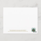 アッシジの聖フランシスコ ポストカード (裏面)