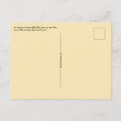 アッシジの聖フランシスコ (BK 002) ポストカード (裏面)