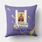 アッシジの聖フランシス クッション (裏面)