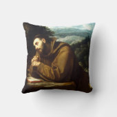 アッシジの聖フランシス クッション (裏面)