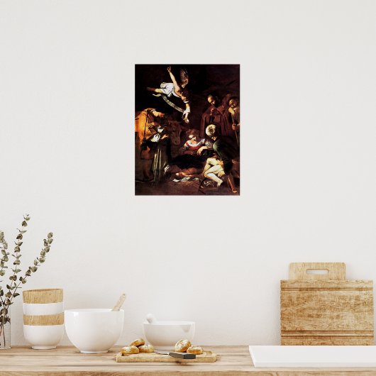 アッシジの聖フランシス – サンフランシスコ・デ・アシス08 ポスター (キッチン)