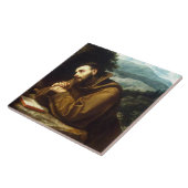 アッシジの聖フランシス タイル (側面)