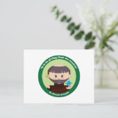 アッシジの聖フランシス ポストカード (スタンド正面)