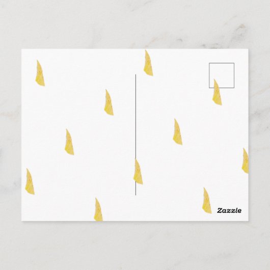 アッシジの聖フランシス ポストカード (裏面)