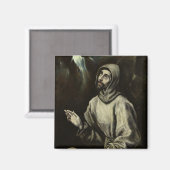 アッシジの聖フランシス マグネット (正面/裏面)