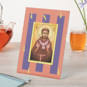 アッシジの聖フランシス 台座サイン (インサイチュ)