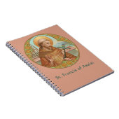 アッシジの聖フランシス(BK 002) ノートブック (右側)