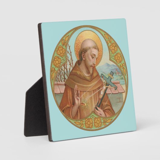 アッシジの聖フランシス(BK 002) フォトプラーク (正面)