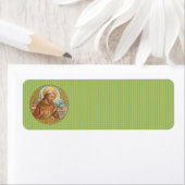 アッシジの聖フランシス(BK 002) ラベル (インサイチュ)