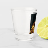 アッシジの聖フランシスby Caravaggio ショットグラス (左)