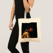 アッシジの聖フランシスby Caravaggio トートバッグ (正面(商品))
