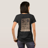 アッシジの聖フランチェスコ OFS Tシャツ (裏面フル)