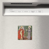 アッシジの聖マイケルと聖フランシス, c.1480 マグネット (インサイチュ (食洗機))