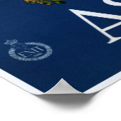 アッシジイタリアのヴィンテージ旅行ポスター ポスター (角)