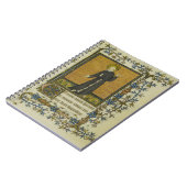 アッシジ中世写本の聖フランシス ノートブック (左側)