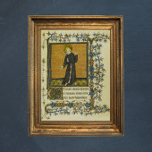 アッシジ中世写本の聖フランシス ポスター