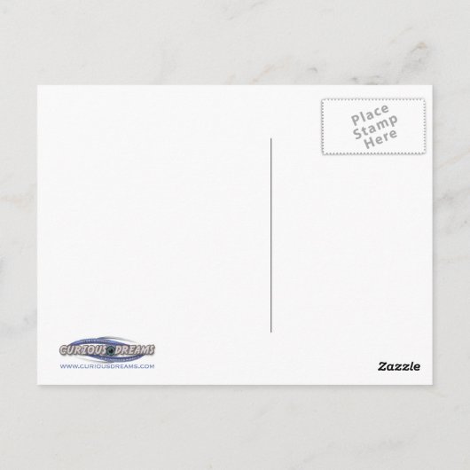 アッシジ引用文の聖フランシス ポストカード (裏面)