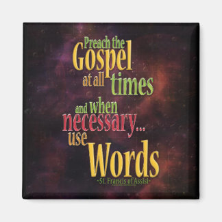 アッシジ引用文の聖フランシス マグネット