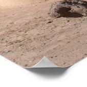 アッシジ教会の聖フランシスの色だ！ ポスター (角)