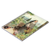 アッシジ散水花の聖クレア(M 065) ノートブック (左側)