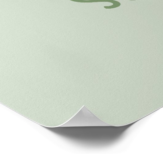 アッシジ散水花の聖クレア(M 065) ポスター (角)