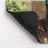 アッシジ散水花の聖クレア(M 065;引用文) マウスパッド (コーナー)