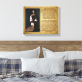 アッシジ祈りの言葉の聖フランシス キャンバスプリント (インサイチュ (寝室))