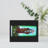 アッシジ葉書の聖クレア ポストカード (スタンド正面)