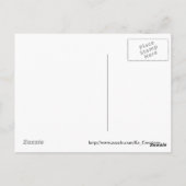 アッシジ葉書の聖クレア ポストカード (裏面)