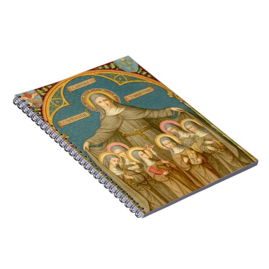 アッシジ&ヌンスの聖クレア(SAU 027)(スタイル1) ノートブック (右側)